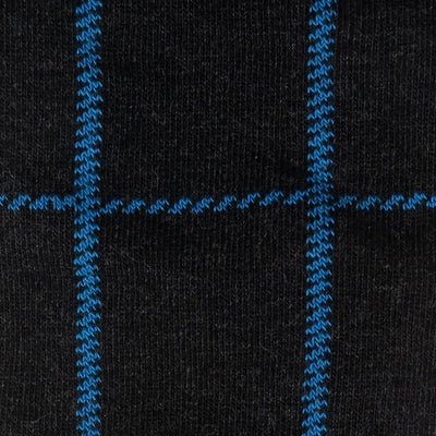 GALLO | Calzino uomo lungo in caldo cotone Window Pane