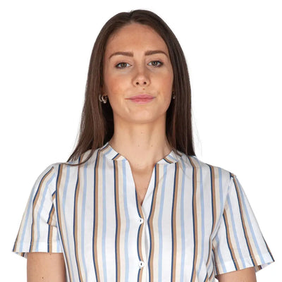 LINCLALOR | Camicia da notte a mezza manica aperta davanti