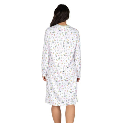 LINCLALOR | Camicia da notte a serafino a manica lunga