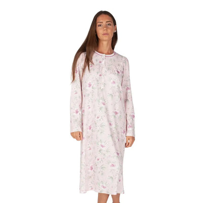 LINCLALOR | Camicia da notte a serafino a manica lunga