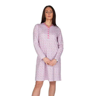 LINCLALOR | Camicia da notte a serafino a manica lunga