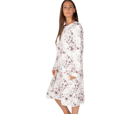 MARIOTTI LAB | camicia da notte donna a manica lunga