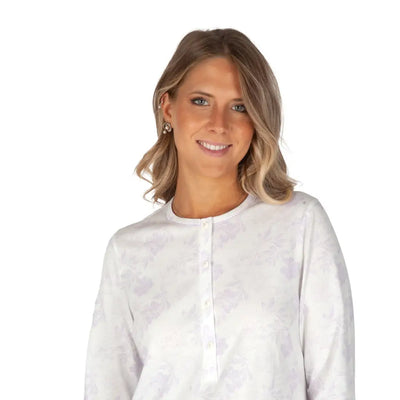 LINCLALOR | Camicia da notte donna a serafino a mancia