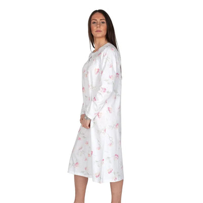 LINCLALOR | Camicia da notte donna a serafino a manica