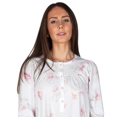 LINCLALOR | Camicia da notte donna a serafino a manica