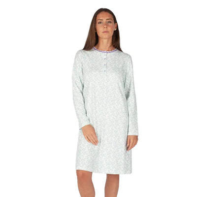 LINCLALOR | Camicia da notte donna a serafino a manica