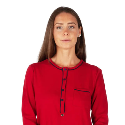 MARYPLAID - MARYHOME | Camicia da notte donna a serafino