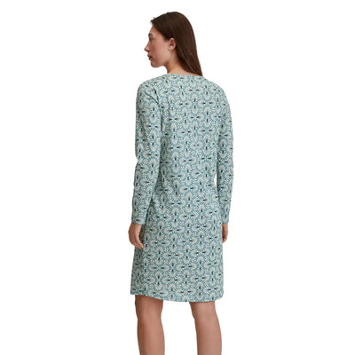 CALIDA | Camicia da notte donna a serafino a manica lunga