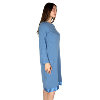 MARYPLAID - MARYHOME | camicia da notte donna a serafino