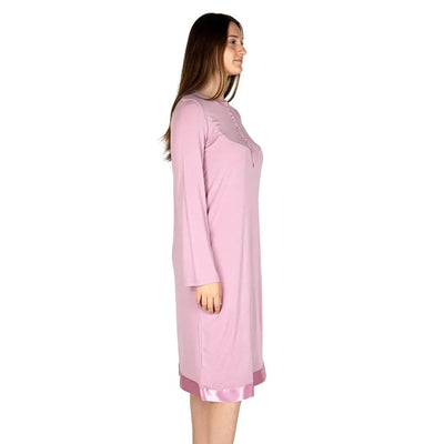 MARYPLAID - MARYHOME | camicia da notte donna a serafino