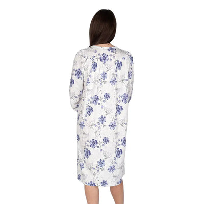 MARIOTTI LAB | Camicia da notte donna a serafino a manica