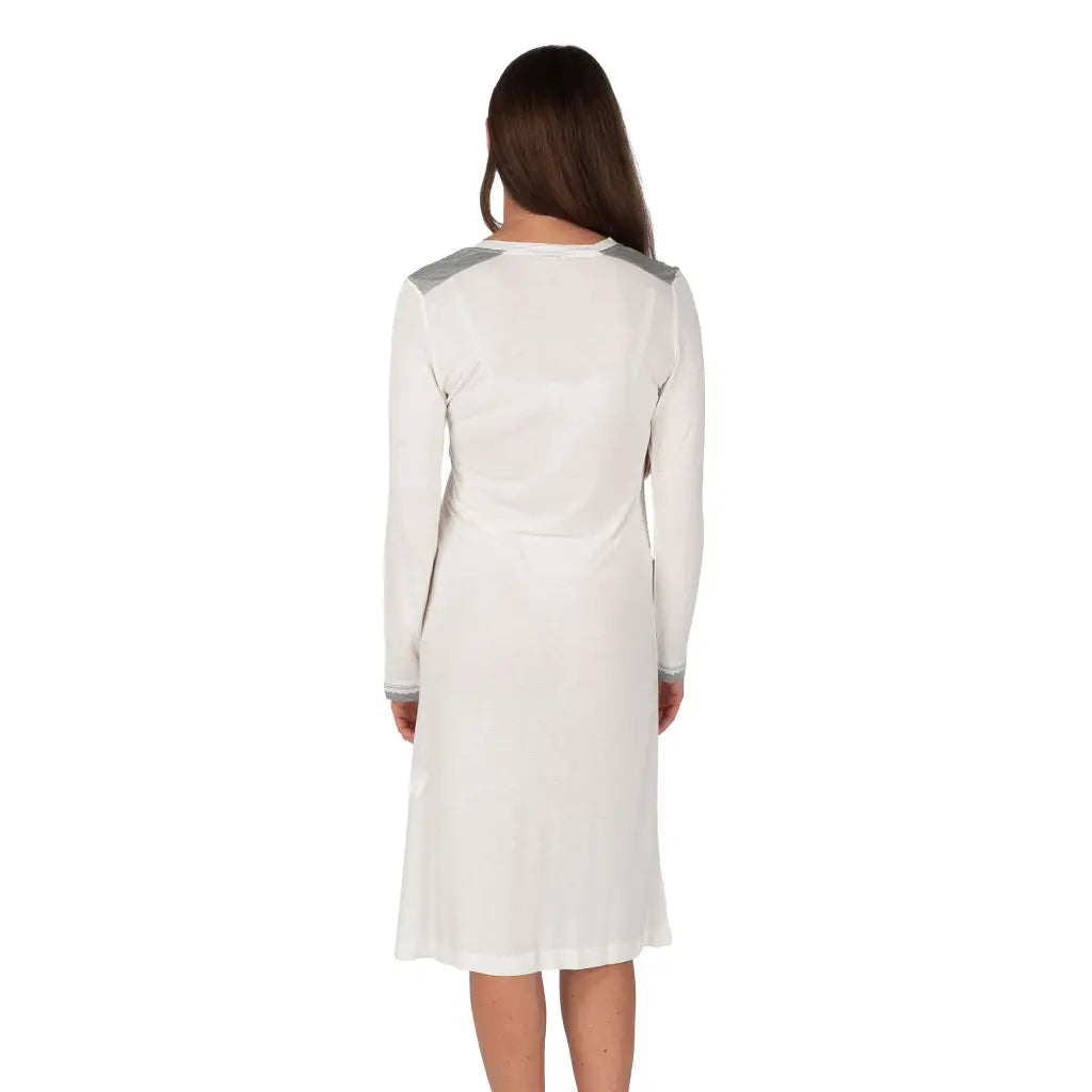 MARYPLAID - MARYHOME | Camicia da notte donna a serafino