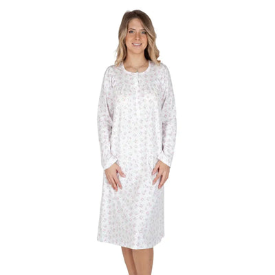 LINCLALOR | Camicia da notte donna a serafino a manica