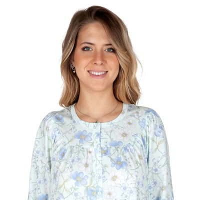 LINCLALOR | Camicia da notte donna a serafino a manica