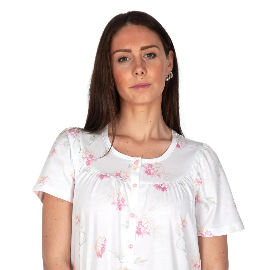 LINCLALOR | Camicia da notte donna a serafino a mezza