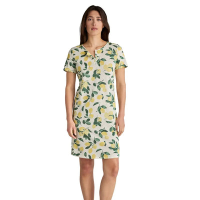 CALIDA | Camicia da notte donna a serafino a mezza manica