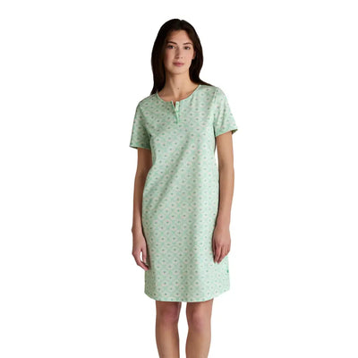 CALIDA | Camicia da notte donna a serafino a mezza manica