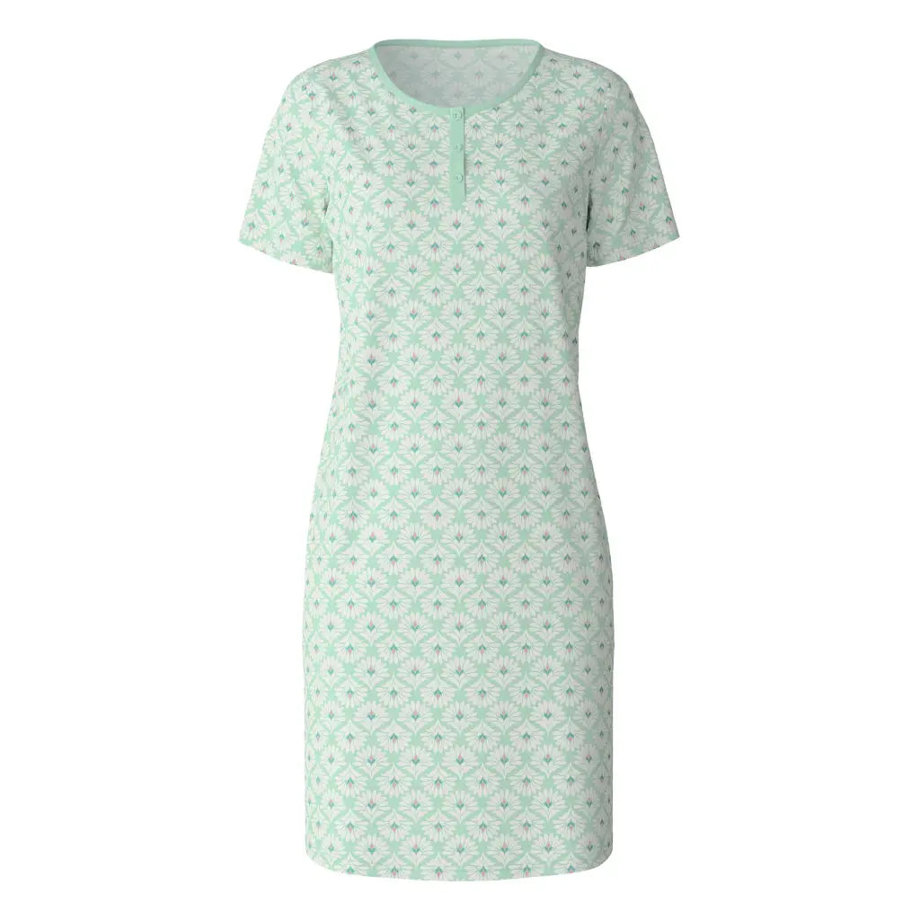 CALIDA | Camicia da notte donna a serafino a mezza manica