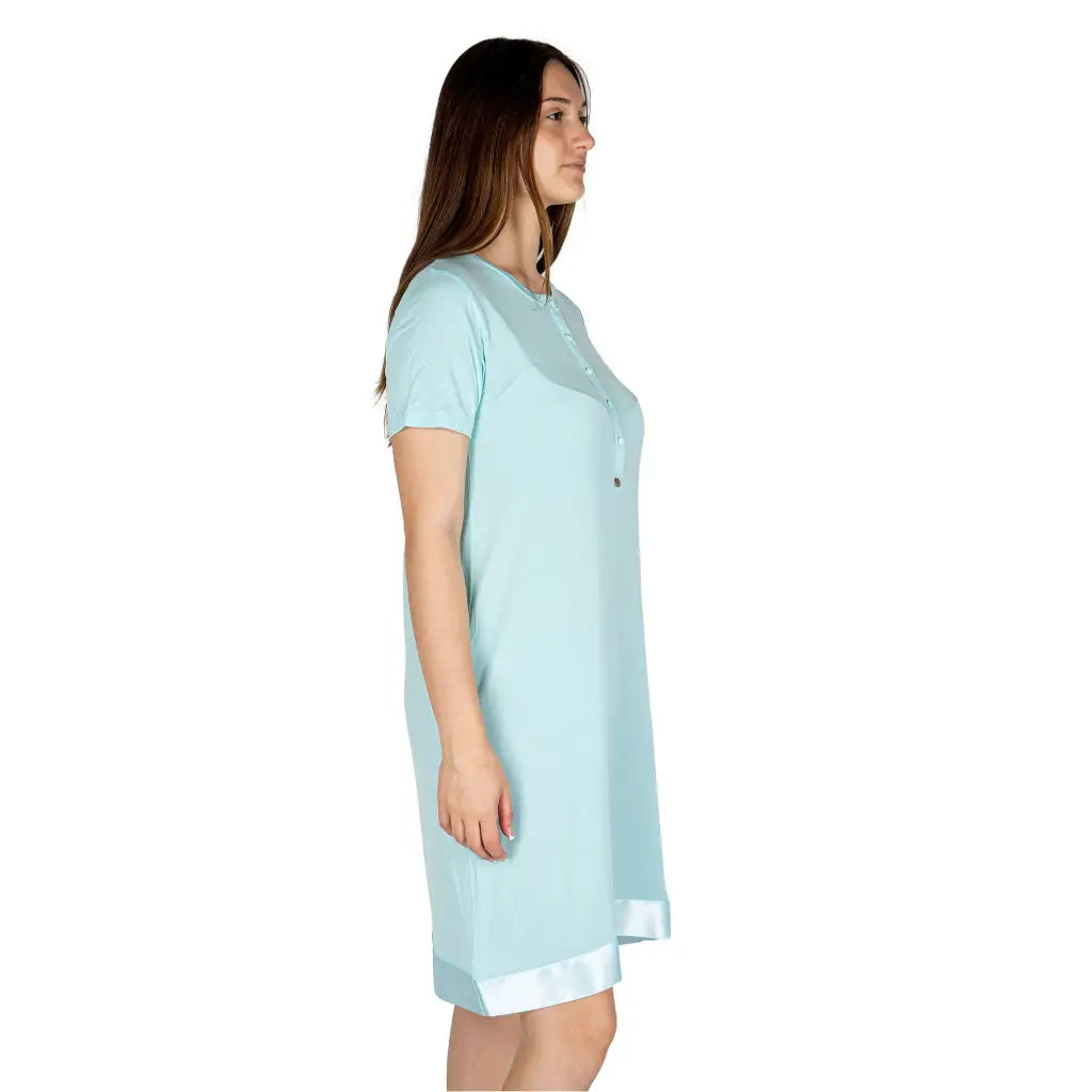 MARYPLAID - MARYHOME | camicia da notte donna a serafino