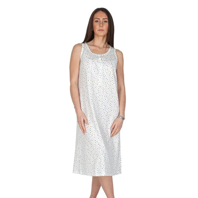 LINCLALOR | Camicia da notte donna a serafino a spalla