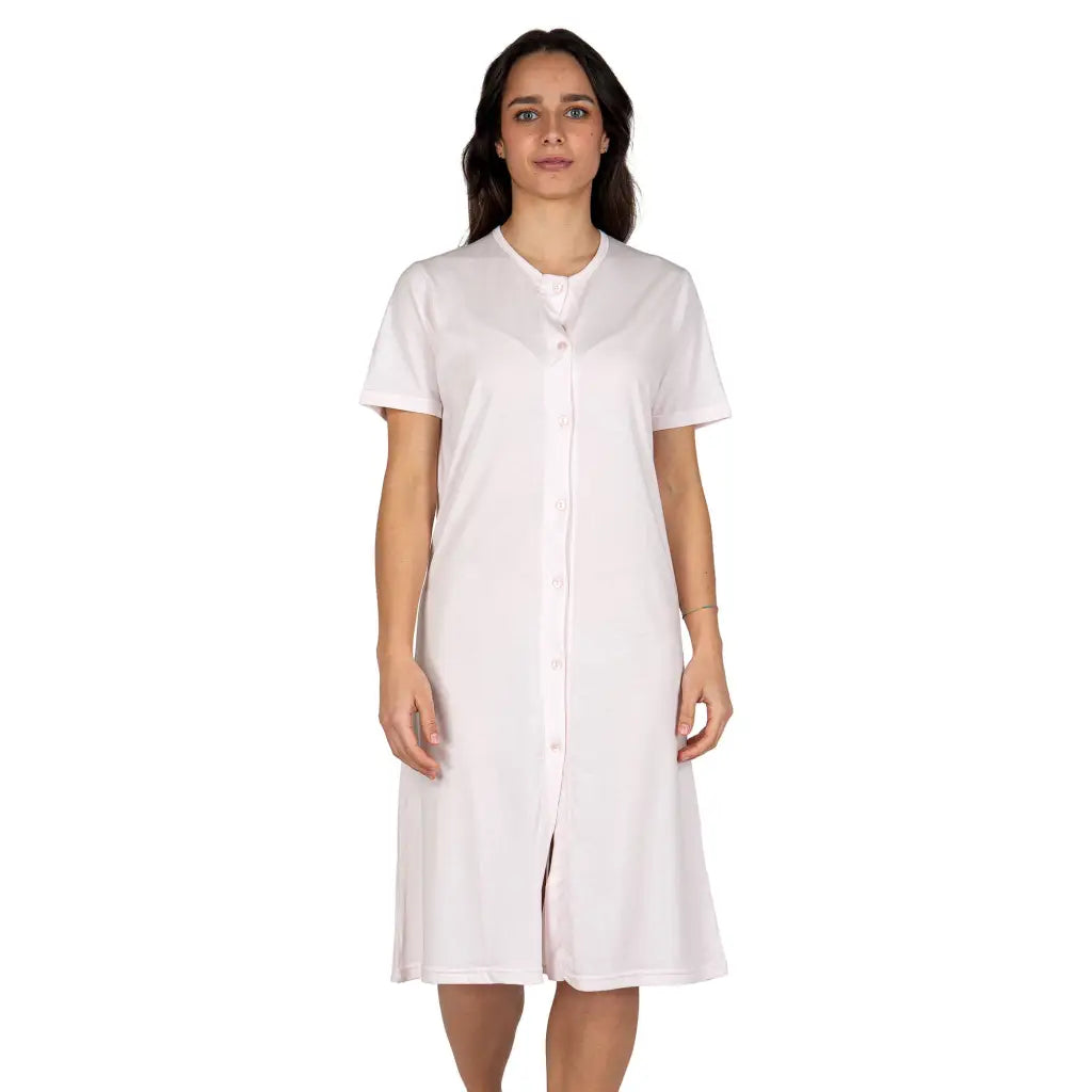 MARIOTTI LAB | Camicia da notte donna aperta davanti