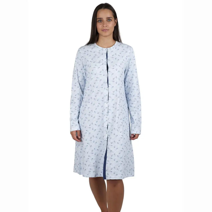 Camicia Da Notte Flanella Camicia Da Notte Donna Casual Nights - Foto 5