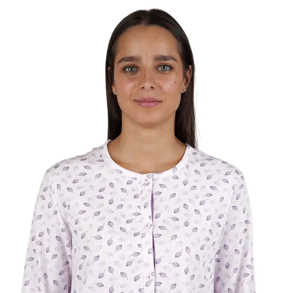 LINCLALOR | Camicia da notte donna completamente aperta