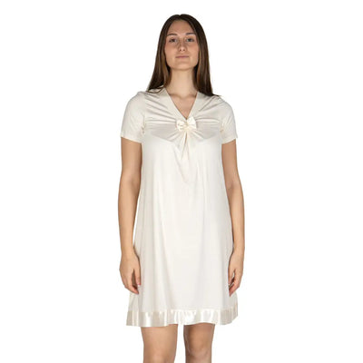 MARYPLAID - MARYHOME | camicia da notte donna con scollo