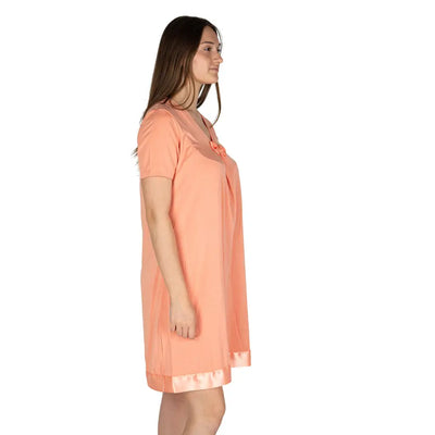 MARYPLAID - MARYHOME | camicia da notte donna con scollo