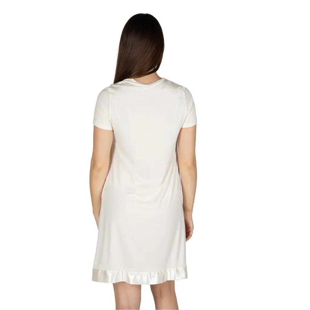 MARYPLAID - MARYHOME | camicia da notte donna con scollo