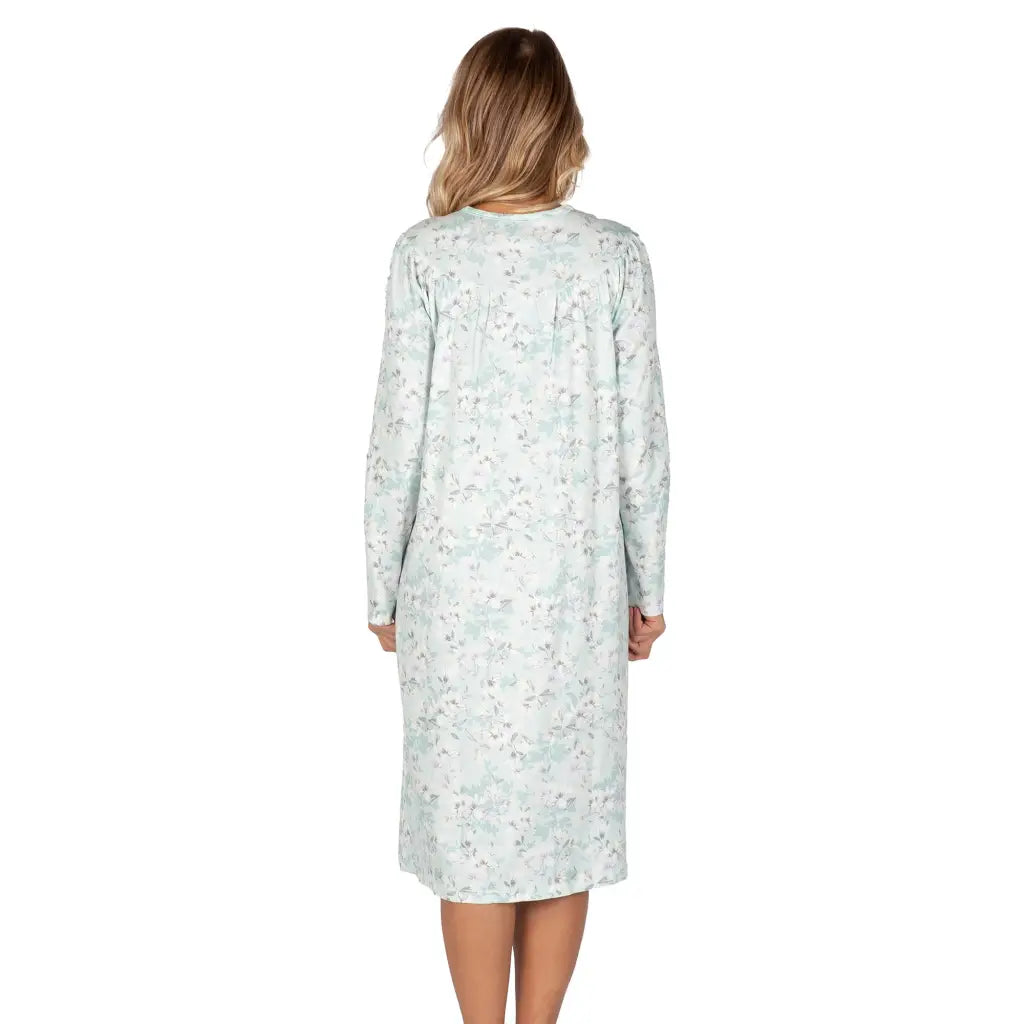 LINCLALOR | CAMICIA DA NOTTE SERAFINO CON SPRONE A AMNICA
