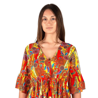 GIADAMARINA | Camicia donna aperta davanti in vsicosa