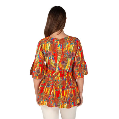 GIADAMARINA | Camicia donna aperta davanti in vsicosa