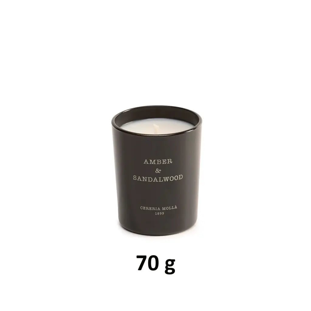 CERERIA MOLLA 1899 | Candela Amber & Sandalwood in cera