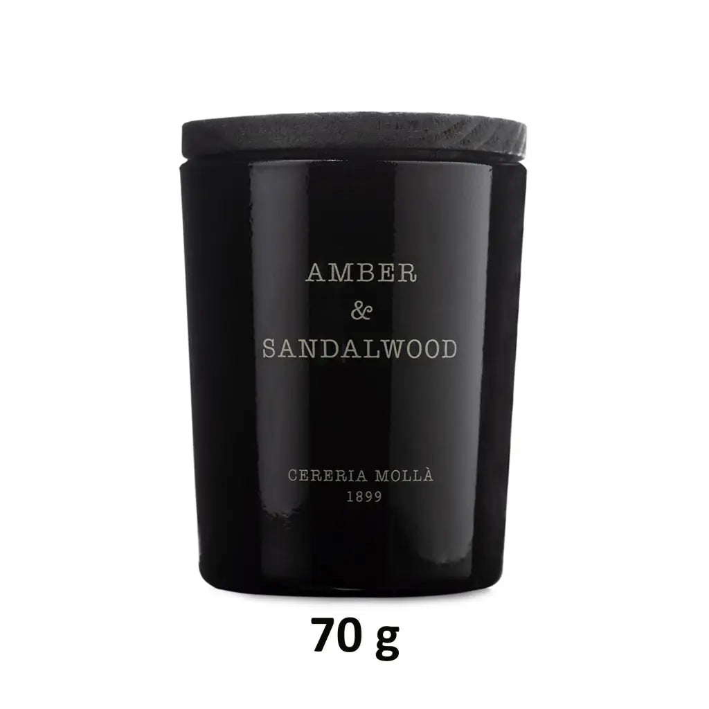 CERERIA MOLLA 1899 | Candela Amber & Sandalwood in cera