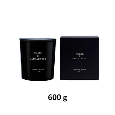 CERERIA MOLLA 1899 | Candela Amber & Sandalwood in cera