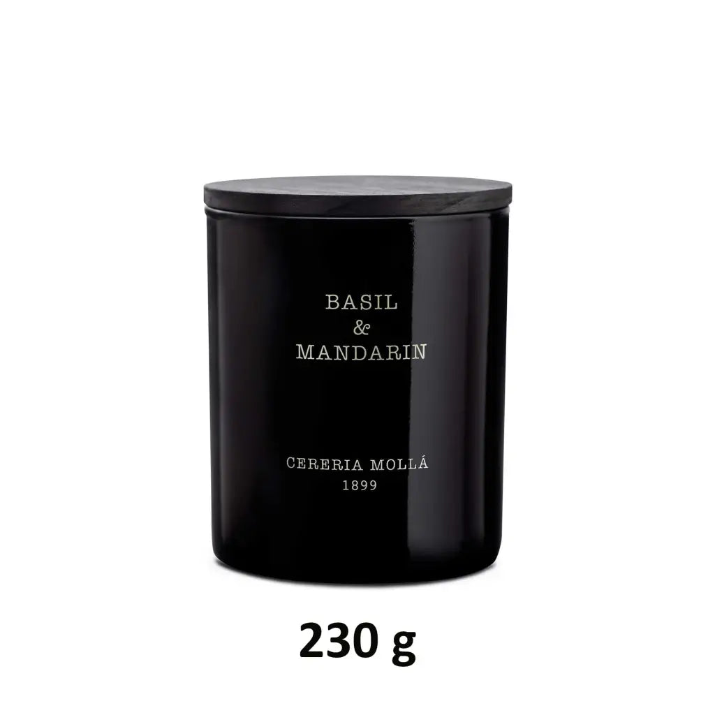 CERERIA MOLLA 1899 | Candela Basil & Mandarin in cera