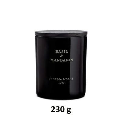CERERIA MOLLA 1899 | Candela Basil & Mandarin in cera