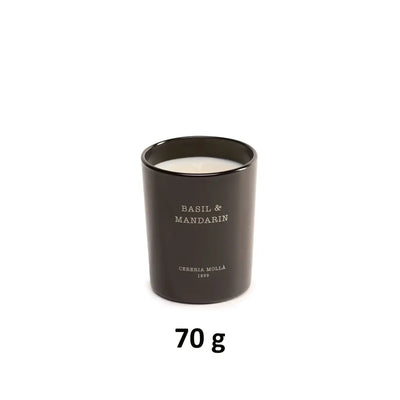 CERERIA MOLLA 1899 | Candela Basil & Mandarin in cera
