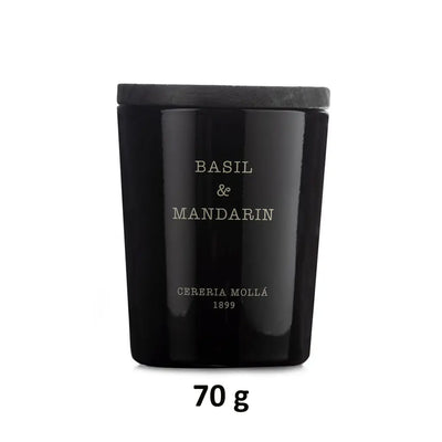 CERERIA MOLLA 1899 | Candela Basil & Mandarin in cera