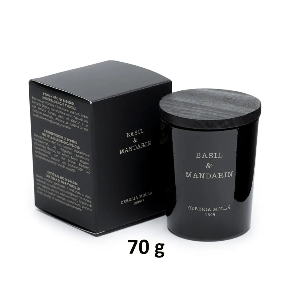 CERERIA MOLLA 1899 | Candela Basil & Mandarin in cera