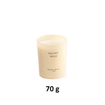 CERERIA MOLLA 1899 | Candela Velvet Wood in cera vegetale