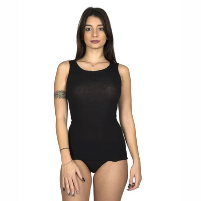 MARIOTTI LAB | canotta a spalla larga in Modal e Cashmere |