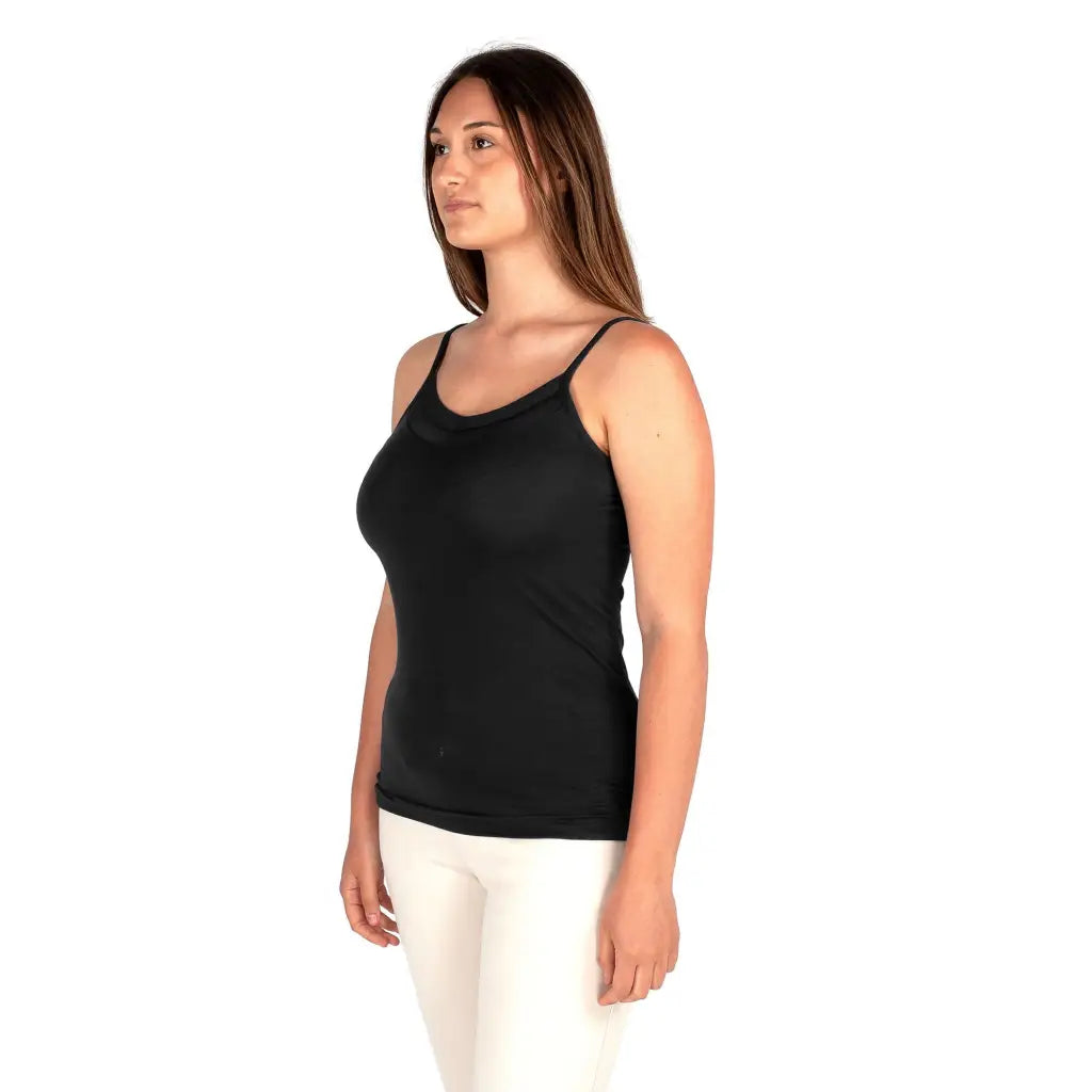 MARIOTTI LAB | Canotta donna a spallino sottile in viscosa