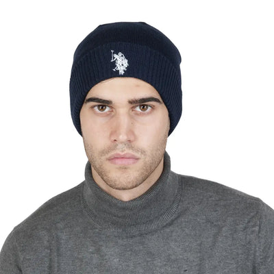 U.S. POLO ASSN. | Cappellino uomo Sven in misto lana effetto