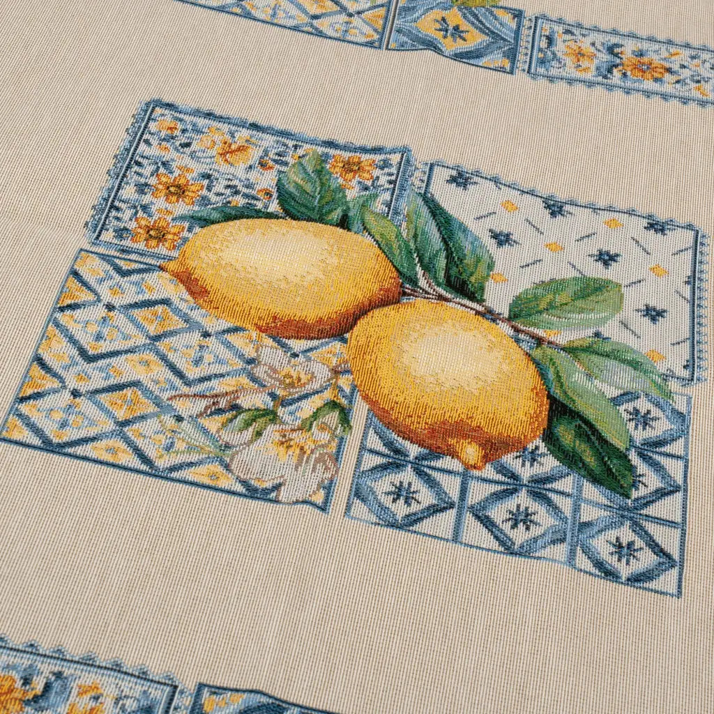 IL MAGGIOLINO | Centrotavola 100x100 cm in gobelin Maiori