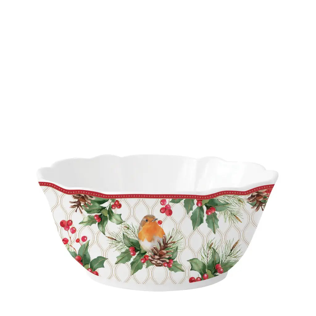EASY LIFE | Ciotola in porcellana Christmas Berries