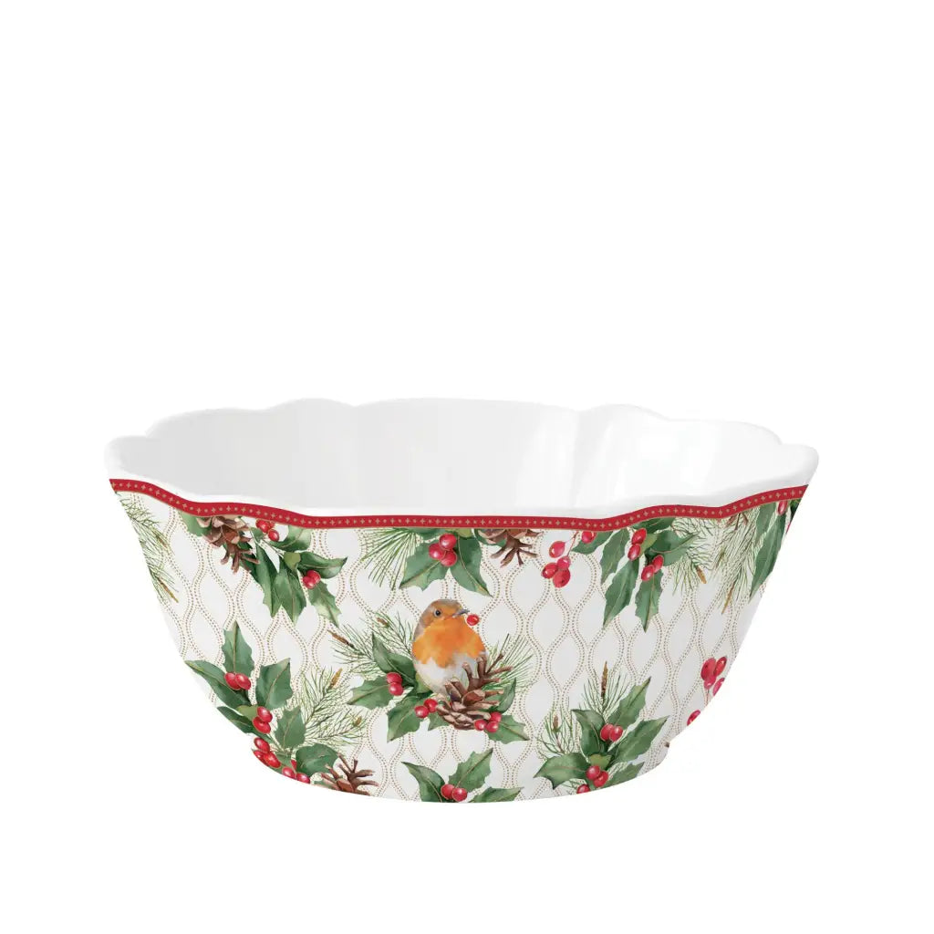 EASY LIFE | Ciotola in porcellana Christmas Berries