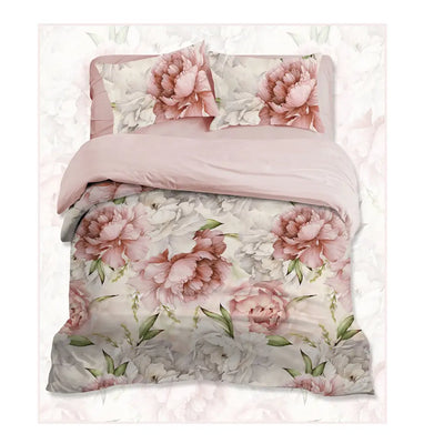 COTTON JOY | Completo copripiumino in raso di cotone