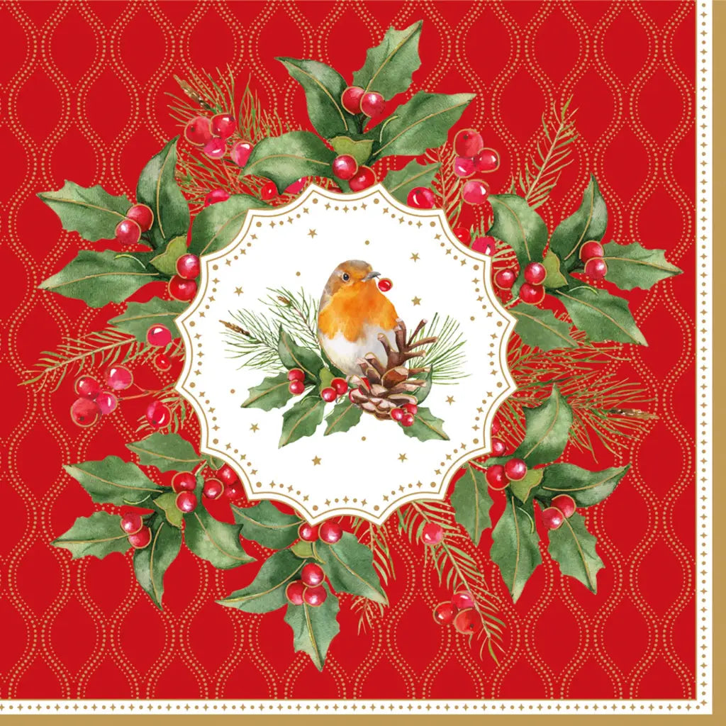 EASY LIFE | Confezione 20 tovaglioli Christmas Berries